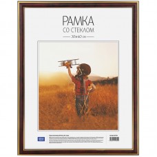 Рамка пластиковая 30*40см, OfficeSpace, №2, яшма